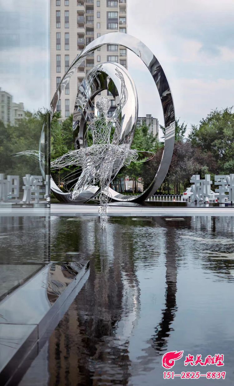 不锈钢水景创意景观雕塑-大型园林水景不锈钢景观雕塑图片 不锈钢水景创意景观雕塑-大型园林水景不锈钢景观雕塑图片