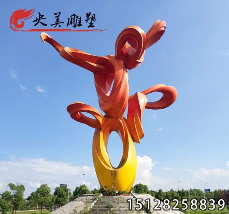 不锈钢雕塑-城市广场大型创意不锈钢抽象景观雕塑图片 不锈钢雕塑-城市广场大型创意不锈钢抽象景观雕塑图片
