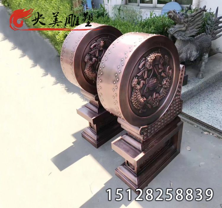 紫铜锻造门墩抱鼓-中式庭院大门装饰门墩抱鼓石雕塑图片 紫铜锻造门墩抱鼓-中式庭院大门装饰门墩抱鼓石雕塑图片