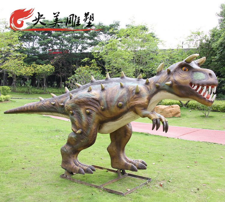 动物园仿真玻璃钢恐龙雕塑图片 动物园仿真玻璃钢恐龙雕塑图片