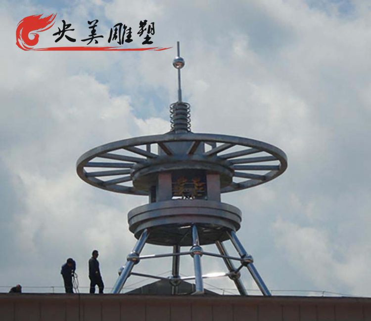 城市不锈钢避雷针雕塑图片 城市不锈钢避雷针雕塑图片