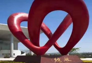 园林广场大型不锈钢抽象绽放景观雕塑