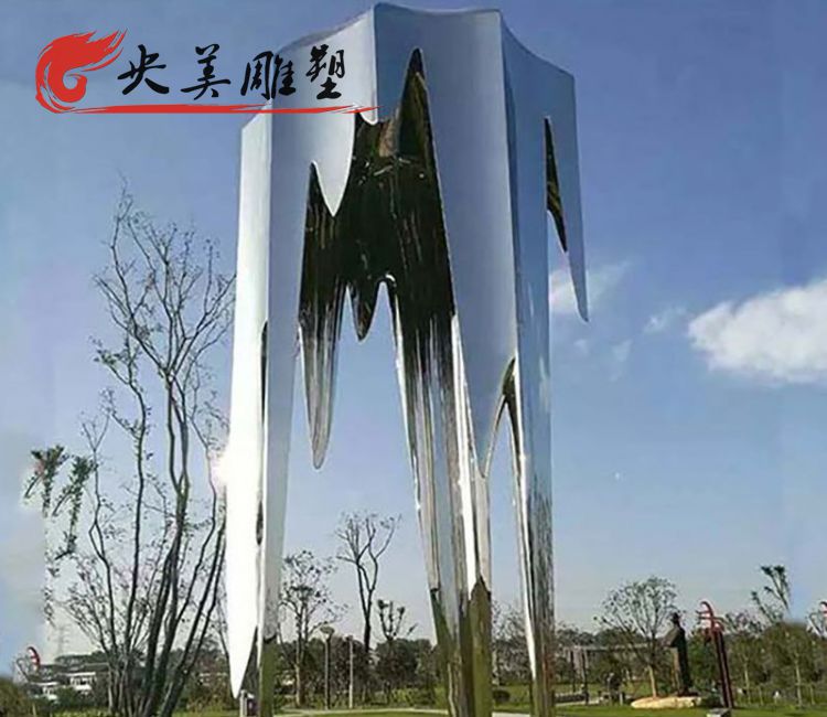 不锈钢冰川创意广场景观雕塑图片 不锈钢冰川创意广场景观雕塑图片