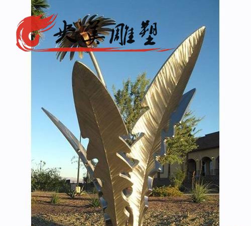 户外园林摆放不锈钢拉丝工艺蒲公英景观雕塑图片 户外园林摆放不锈钢拉丝工艺蒲公英景观雕塑图片