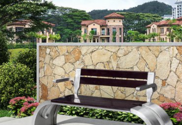 别墅花园草坪摆放不锈钢简约造型座椅