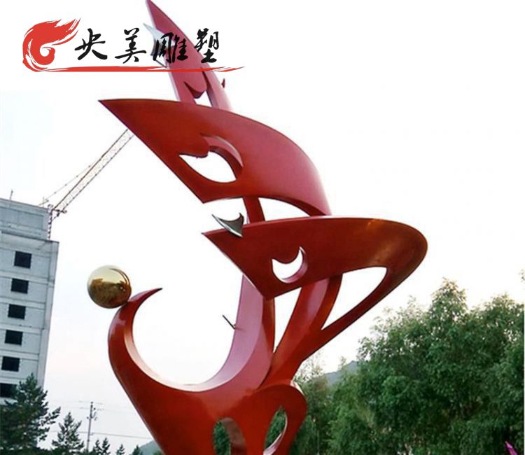 校园广场玻璃钢抽象凤凰景观装饰摆件图片 校园广场玻璃钢抽象凤凰景观装饰摆件图片