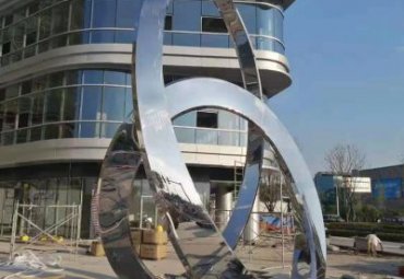 不锈钢雕塑-湖南长沙高龄悦中心案例工程